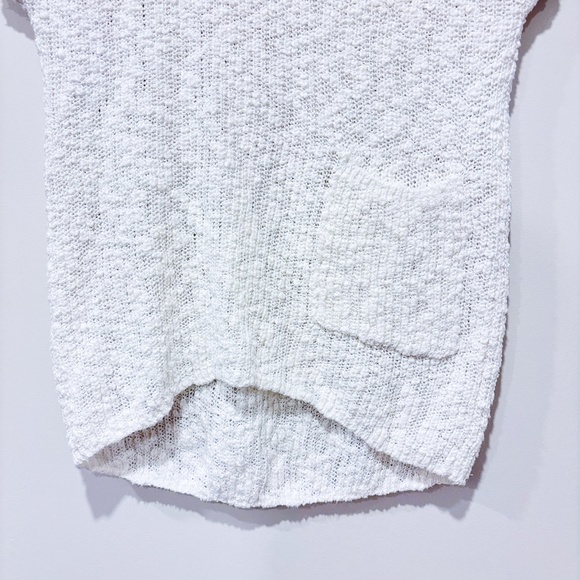 TRISTAN White knit top - Picture 6 of 6